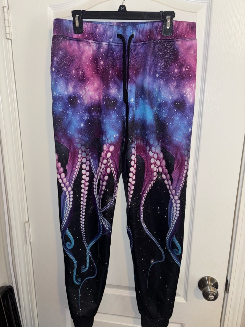 Octopus Galaxy Drawstring pants